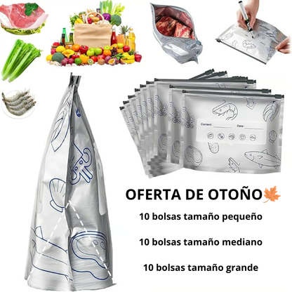 Bolsas Almacenamiento Aluminio