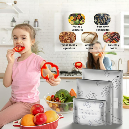 Bolsas Almacenamiento Aluminio