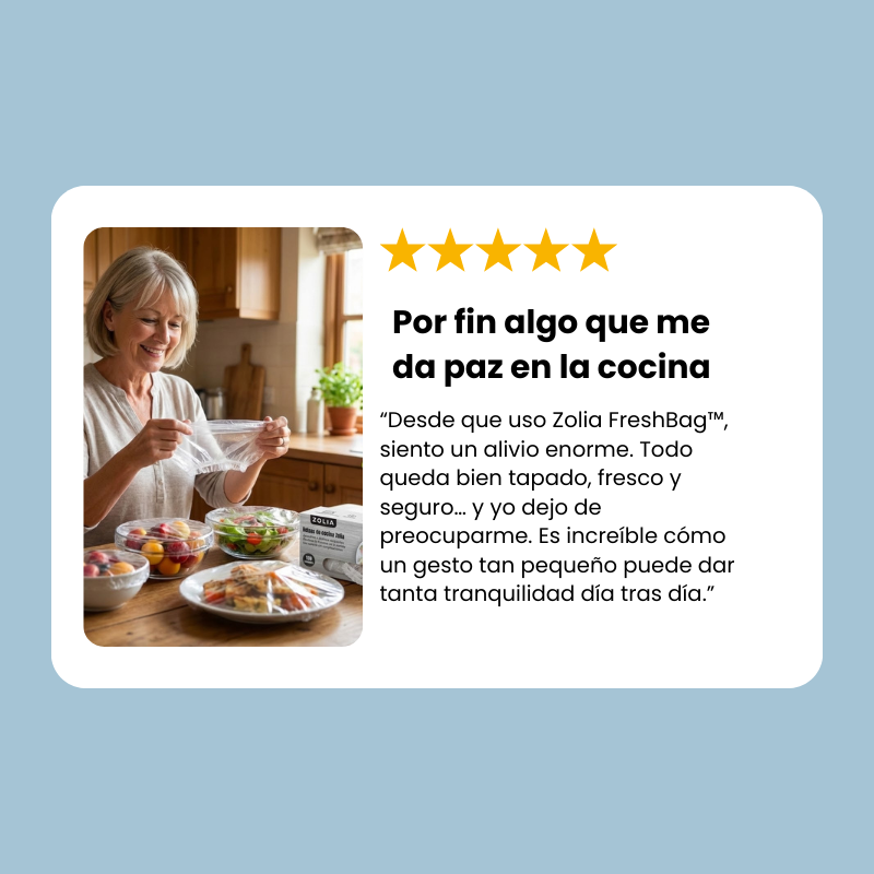 Zolia FreshBag™ - La forma más sencilla de cuidar tu comida